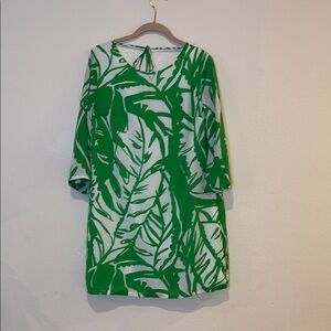 Lilly Pulitzer Target Green & White Dress - excellent condition - medium
